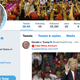 President Donald Trump’s Twitter account is flagged by Bot Sentinel.